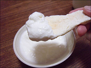 牛乳から色々作ってみよう!(2) 牛乳→プラスチック