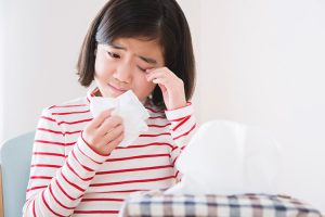 花粉症の小中学生が一番苦しんでいること1位は「勉強に集中できない」